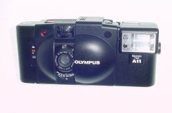 Olympus XA 2 35mm Film Camera with D.Zuiko 35mm F/3.5 Lens + A11 Flash