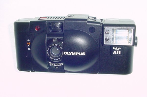 Olympus XA 2 35mm Film Camera with D.Zuiko 35mm F/3.5 Lens + A11 Flash