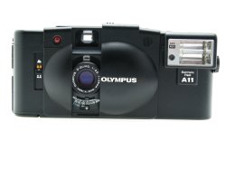 Olympus XA 2 35mm Film Camera with D.Zuiko 35mm F/3.5 Lens + A11 Flash