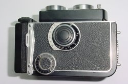 Yashica-A 120 Film Medium Format 6x6 manual Camera Yashikor 80mm f/3.5 Lens