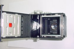 Yashica-A 120 Film Medium Format 6x6 manual Camera Yashikor 80mm f/3.5 Lens