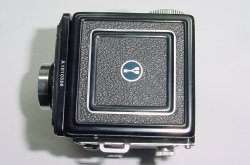 Yashica-A 120 Film Medium Format 6x6 manual Camera Yashikor 80mm f/3.5 Lens