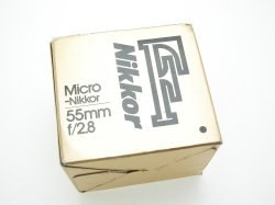 Nikon 55mm f/2.8 Micro-NIKKOR AIs MACRO Manual Focus Lens