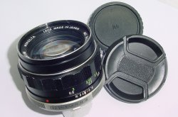MINOLTA 58mm F/1.4 MC ROKKOR - PF Manual Focus Standard Lens