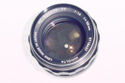 Minolta 58mm F/1.4 MC Rokkor-PF Manual Focus Standard Lens
