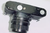 Pentax ME Super 35mm Film manual SLR Camera with Pentax M 50/1.4 smc Lens -Black
