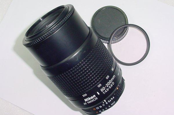 Nikon 80-200mm F/4.5-5.6 D AF NIKKOR Auto Focus Zoom Lens