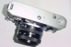 Canon AE-1 Program 35mm SLR Film Manual Camera with Canon 50mm F/1.8 FD Lens
