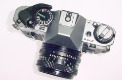 Canon AE-1 Program 35mm SLR Film Manual Camera with Canon 50mm F/1.8 FD Lens