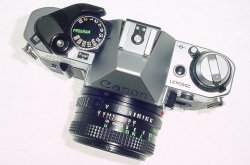 Canon AE-1 Program 35mm SLR Film Manual Camera with Canon 50mm F/1.8 FD Lens