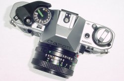 Canon AE-1 Program 35mm SLR Film Manual Camera with Canon 50mm F/1.8 FD Lens
