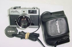 minolta HI-MATIC 7SII 35mm Film Rangefinder Camera with ROKKOR 40mm F/1.7 Lens