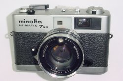 minolta HI-MATIC 7SII 35mm Film Rangefinder Camera with ROKKOR 40mm F/1.7 Lens