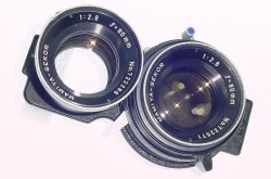 Mamiya 80mm F/2.8 Mamiya-Sekor Twin Lens for TLR Cameras - Blue Dot