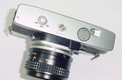 Minolta SRT 303 35mm Film SLR Manual Camera with Minolta ROKKOR-PF 50mm F1.7 MC Lens