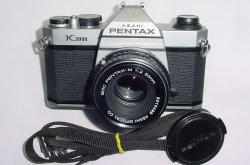 Pentax K1000 35mm Film SLR Manual Camera + Pentax-M 55mm F/2 SMC Lens