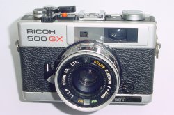 RICOH 500 GX Rangefinder 35mm Film Camera with 40mm F/2.8 Lens