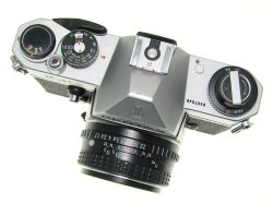 Pentax KM 35mm Film SLR Manual Camera + Pentax-M 50mm F/1.7 SMC Lens