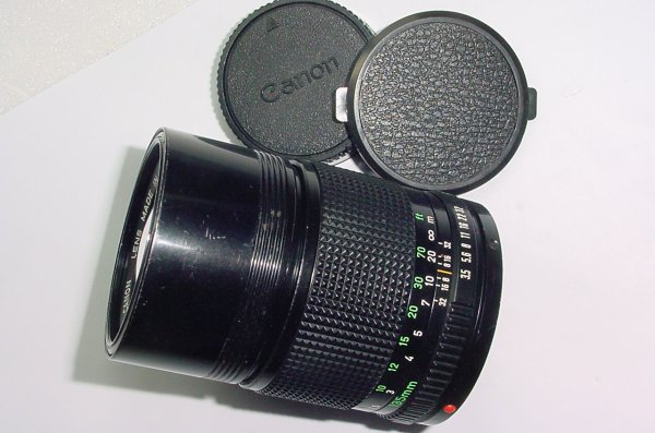 Canon 135mm f/3.5 FD Portrait Manual Focus Lens