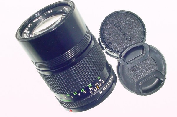 Canon 135mm f/3.5 FD Portrait Manual Focus Lens