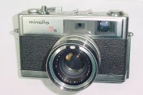 minolta HI-MATIC 7S 35mm Film Rangefinder Camera with ROKKOR 40mm F/1.7 Lens