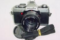 Minolta XG 1 35mm SLR Film Manual Camera + Minolta 50mm F/1.7 MD ROKKOR Lens