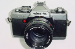 Minolta XG 1 35mm SLR Film Manual Camera + Minolta 50mm F/1.7 MD ROKKOR Lens