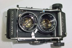 Mamiya C330 Professional TLR Film Camera + Mamiya-Sekor 80mm f/2.8 blue dot Lens