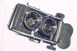 Mamiya C330 Professional TLR Film Camera + Mamiya-Sekor 80mm f/2.8 blue dot Lens