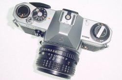 Pentax KM 35mm Film SLR Manual Camera + Pentax-M 55mm F/1.8 SMC Lens