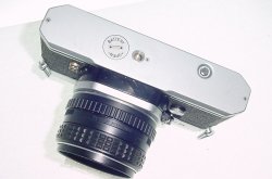 Pentax KM 35mm Film SLR Manual Camera + Pentax-M 55mm F/1.8 SMC Lens