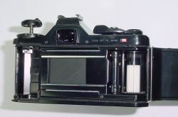Pentax ME 35mm Film Manual SLR Camera with Pentax-M 135mm F/3.5 SMC Lens in Black