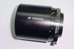 TAMRON 500mm F/8 SP TELE MACRO 5° BBAR MC Adaptall 2 MIRROR Lens
