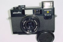 minolta HI-MATIC S 35mm Film Point & Shoot Camera Rokkor 38/2.7 Lens