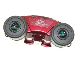 Nikon 8-24x25 4.6° at 8x Aculon T11 Zoom Binoculars in Red