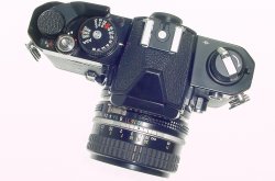 Nikon FM 35mm Film SLR Manual Camera with Nikon 50/1.8 AI Nikkor Lens