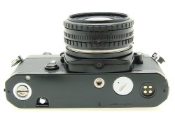 Nikon FM 35mm Film SLR Manual Camera + Nikon 50/1.8 Series E Pancake Lens