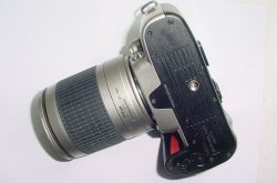 Nikon F75 35mm Film SLR Camera with Nikon 28-100mm f3.5-5.6 G Zoom Lens - Silver