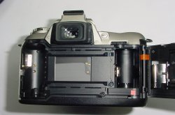 Nikon F75 35mm Film SLR Camera with Nikon 28-100mm f3.5-5.6 G Zoom Lens - Silver