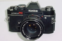 Konica AUTOREFLEX TC 35mm Film SLR Manual Camera with HEXANON 50mm F/1.8 AR Lens
