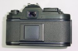 Nikon FG 35mm Film SLR Manual Camera with Nikon 50mm F/1.8 Series E Lens in Black