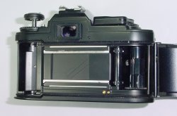 Nikon FG 35mm Film SLR Manual Camera with Nikon 50mm F/1.8 Series E Lens in Black