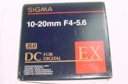 Sigma 10-20mm F/4-5.6 DC HSM EX Wide Angle Zoom Lens For Canon EF Mount
