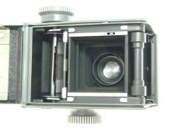 Rolleiflex 4x4 Baby Grey TLR 127 Film Camera Schneider-Kreuznach 60/3.5 Lens
