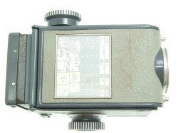 Rolleiflex 4x4 Baby Grey TLR 127 Film Camera Schneider-Kreuznach 60/3.5 Lens
