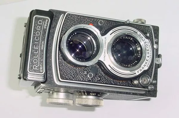 Rollei Rolleicord V 120 Film 6x6 TLR Medium Format Camera Xenar