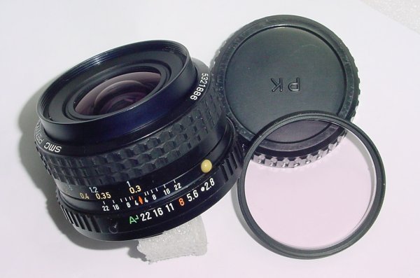 Pentax 28mm F/2.8 SMC Wide Angle Manual Focus Pentax-A Lens