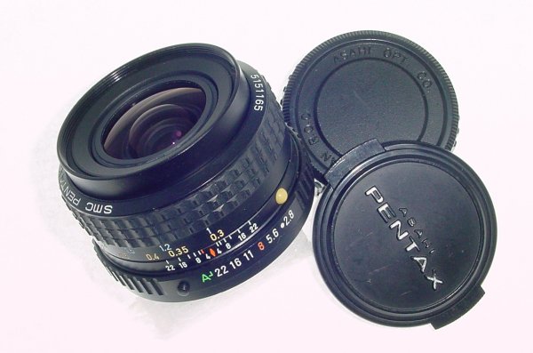 Pentax 28mm F/2.8 SMC Wide Angle Manual Focus Pentax-A Lens