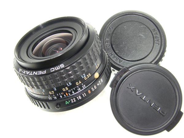 Pentax 28mm F/2.8 SMC Wide Angle Manual Focus Pentax-A Lens