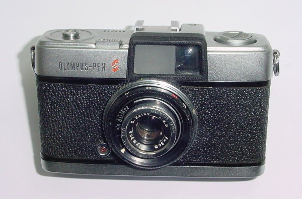 OLYMPUS-PEN S Half Frame 35mm Film Camera 35/2.8 D.Zuiko Lens